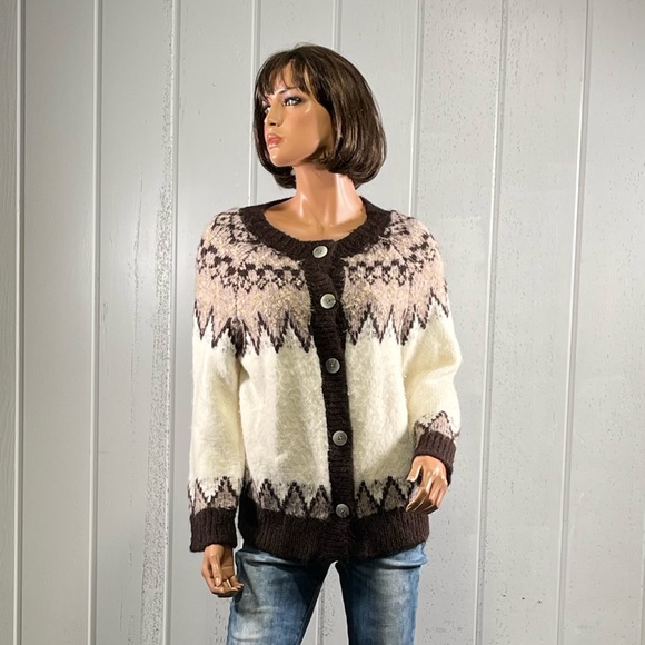 *ZARA Women's  Button Up Sweater Sz 13-14 - Picture 11 of 12